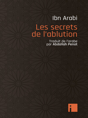 cover image of Les secrets de l'ablution